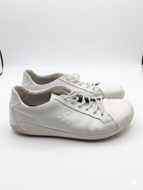 Vivo Barefoot White Leather Men's Minimalist Sneakers